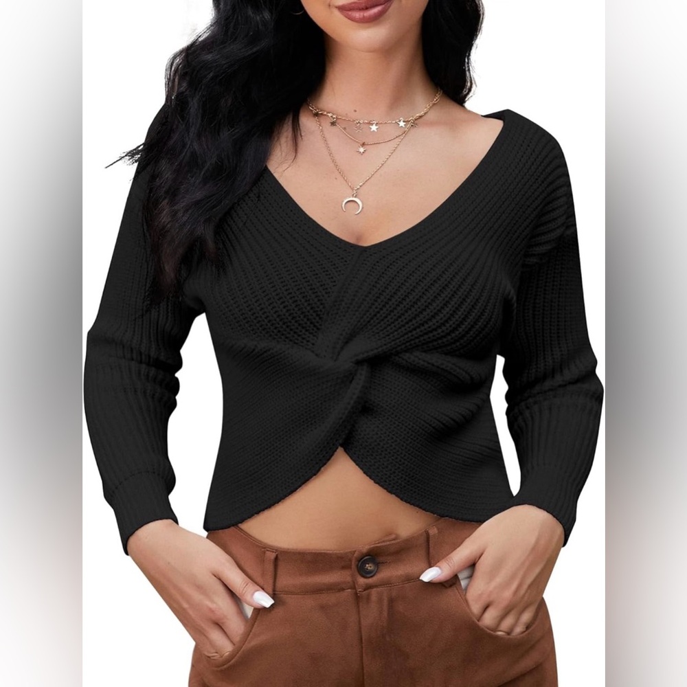Women’s Criss Cross Sweater